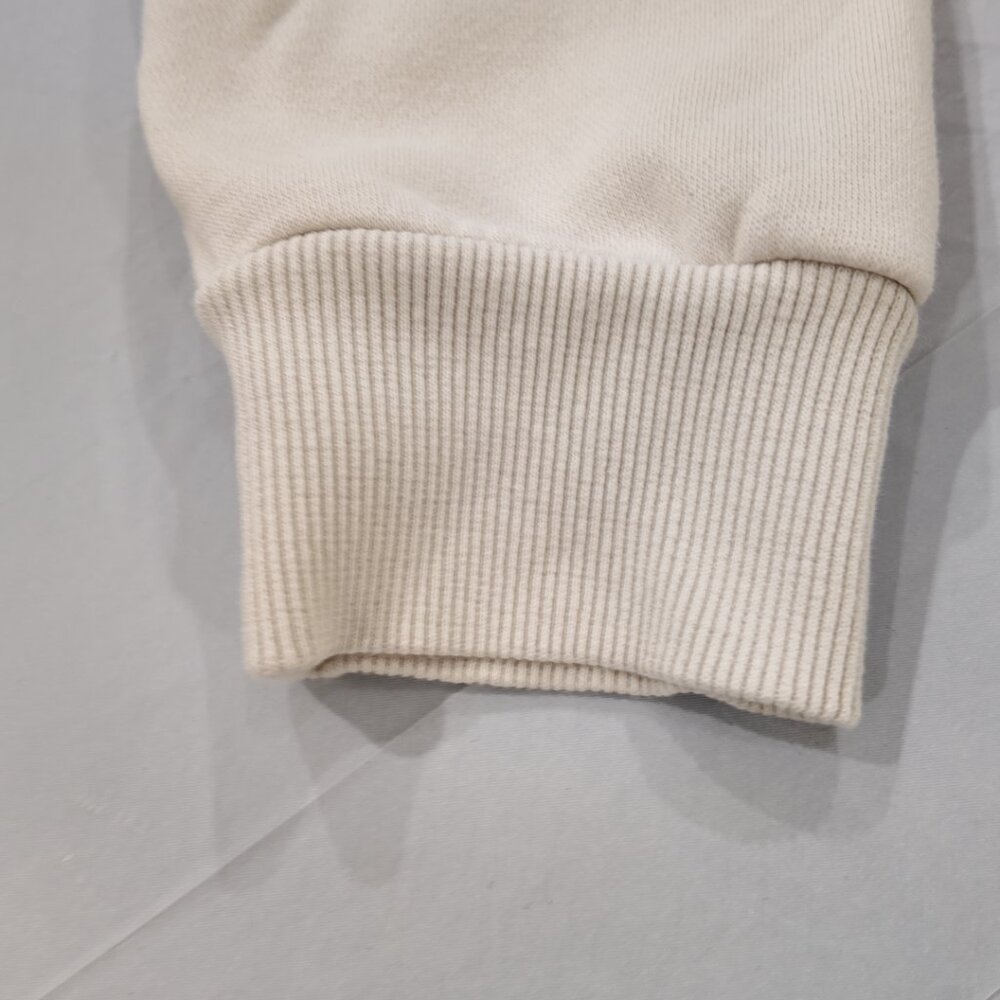 Under Armour | Full-Zip Logo Hoodie Sweatshirt - Neutral Beige | Size Large - Picture 10 of 10
